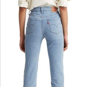 Levi’s High Rise Straight Jeans